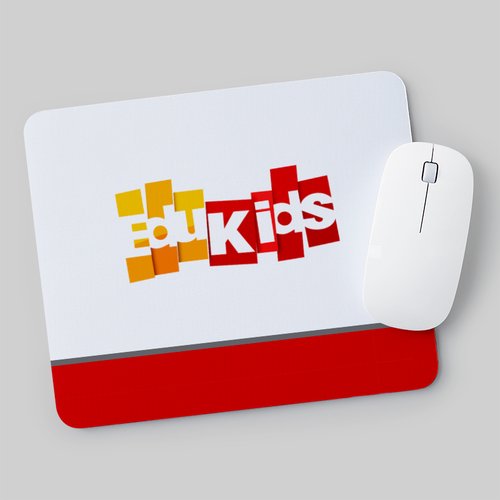 EduKids Mouse Pad - White & Red