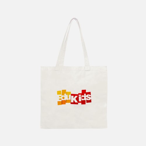 EduKids Black and White Tote Bag